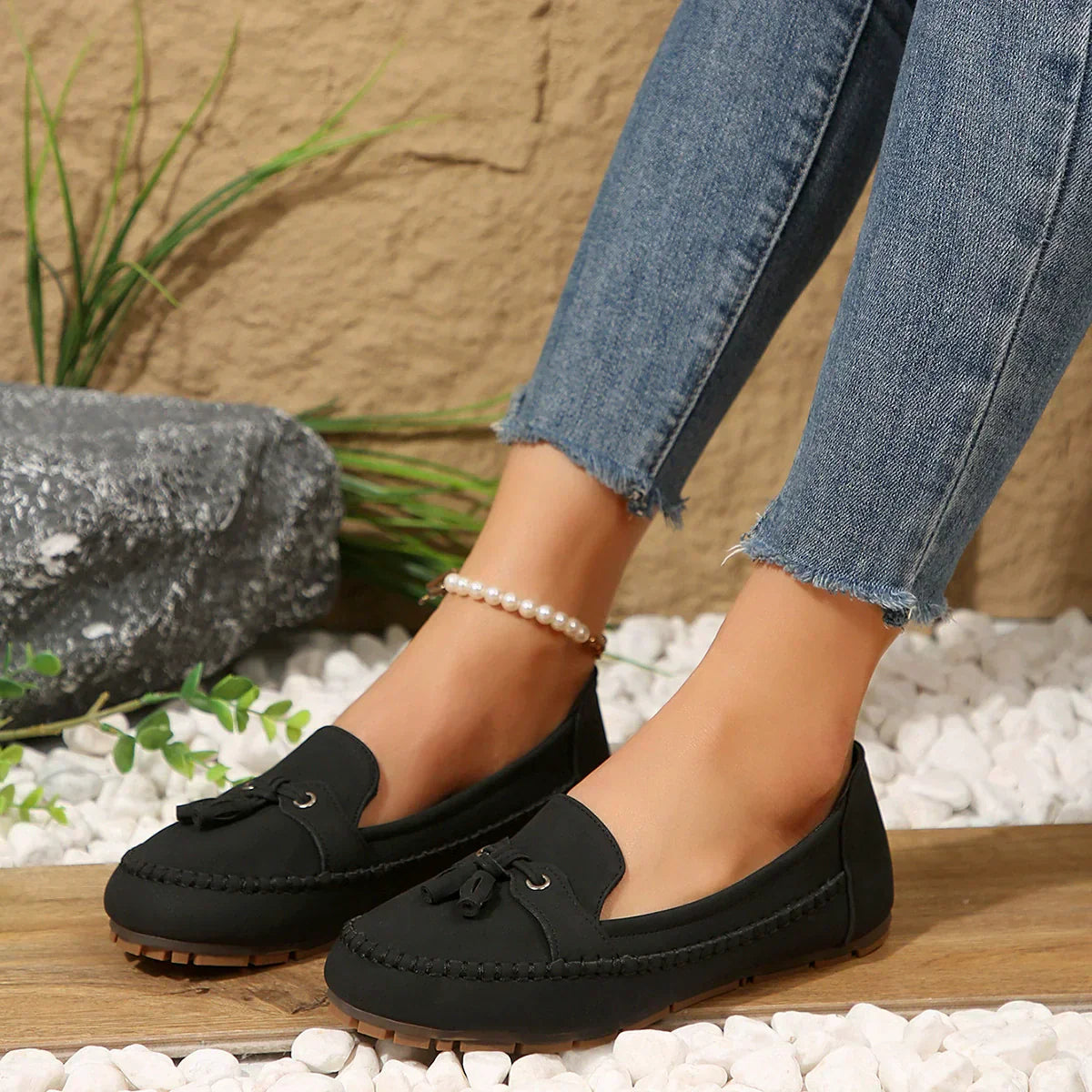 Zoe Garofano™ Wygodne damskie loafersy w stylu vintage