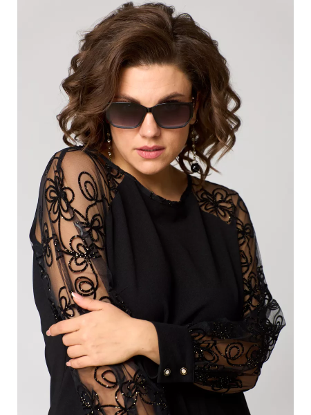 Lorena Molinari™ Sukienka z długimi rękawami