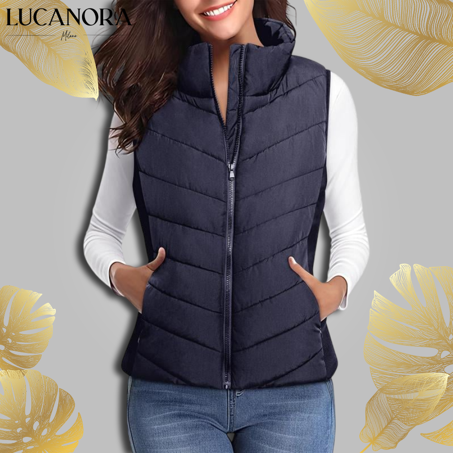 Alda Gambini™ Lekka kamizelka zapinana na zamek