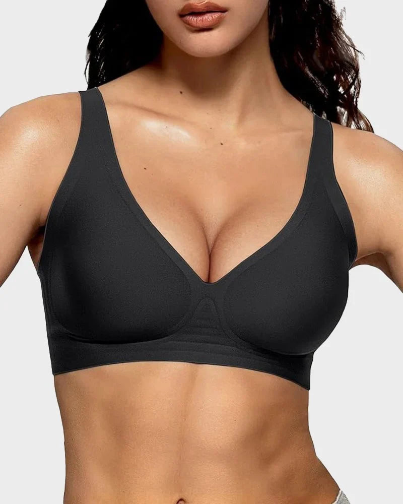 Arianna Nova™ Biustonosz bez fiszbin z głębokim dekoltem i wsparciem typu push-up