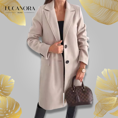 Benigna Fago™ Damski zimowy elegancki długi płaszcz