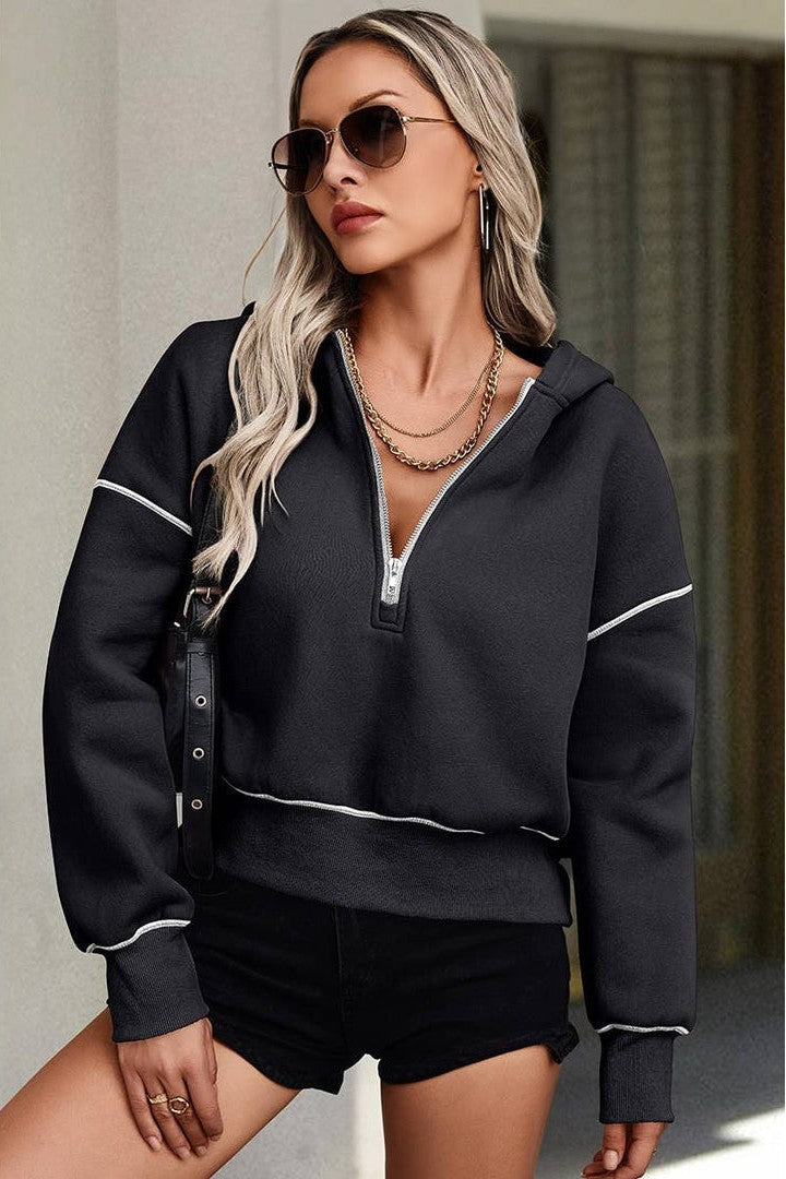 Benigna Sella™ Sweter zapinany na zamek