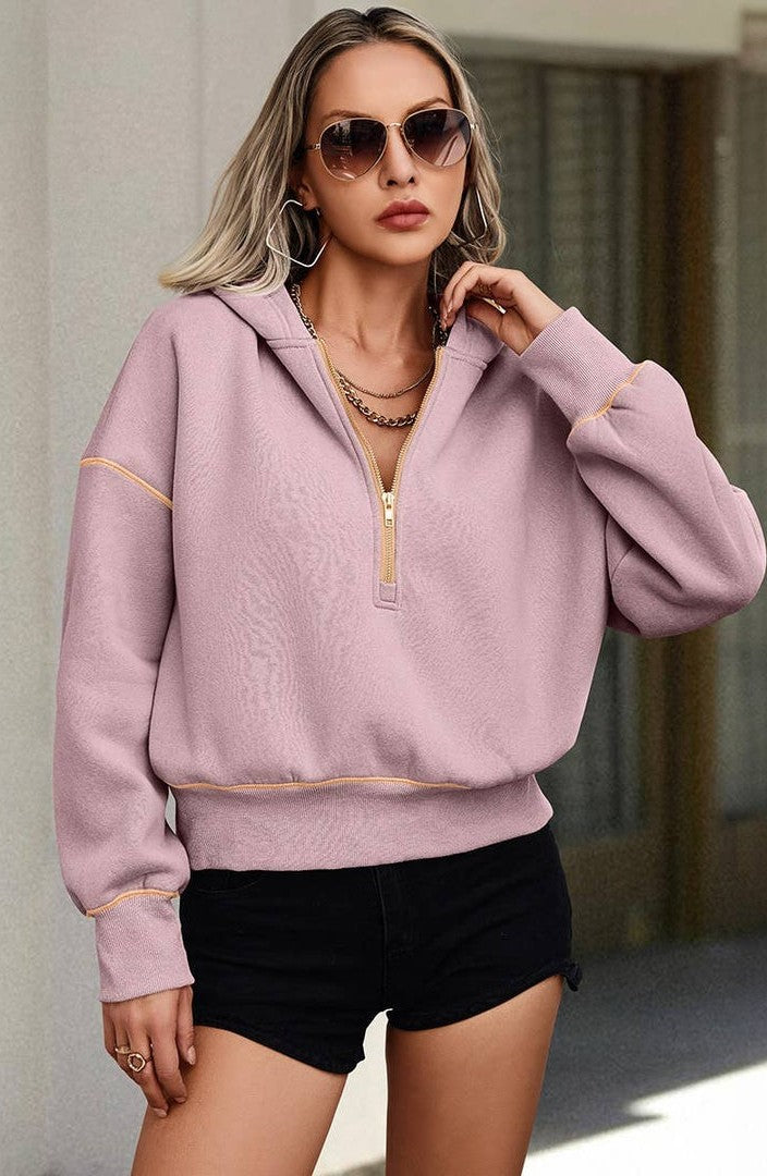 Benigna Sella™ Sweter zapinany na zamek