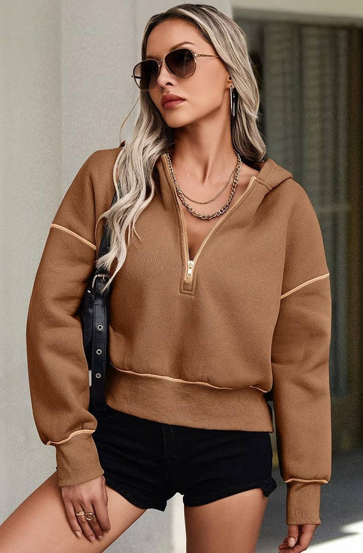 Benigna Sella™ Sweter zapinany na zamek