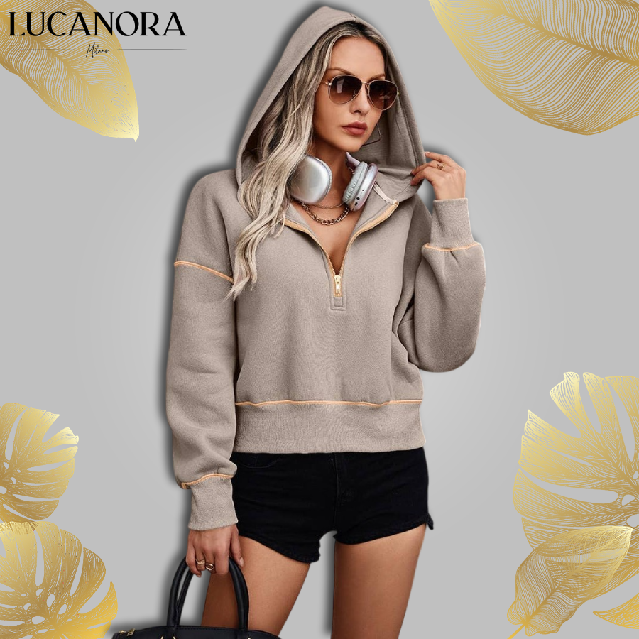 Benigna Sella™ Sweter zapinany na zamek