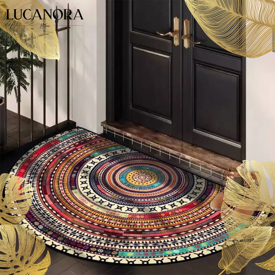 BohoMat™ Wycieraczka półokrągła