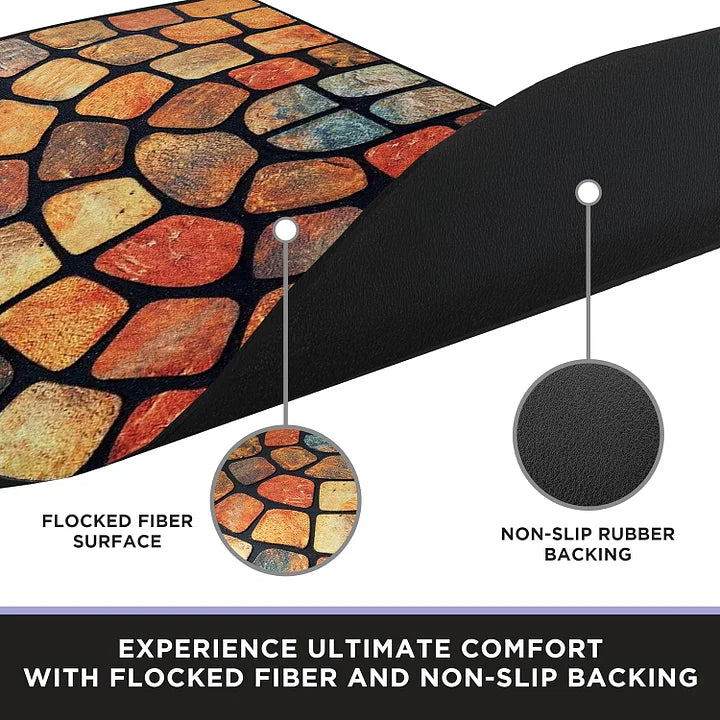 BohoMat™ Wycieraczka półokrągła