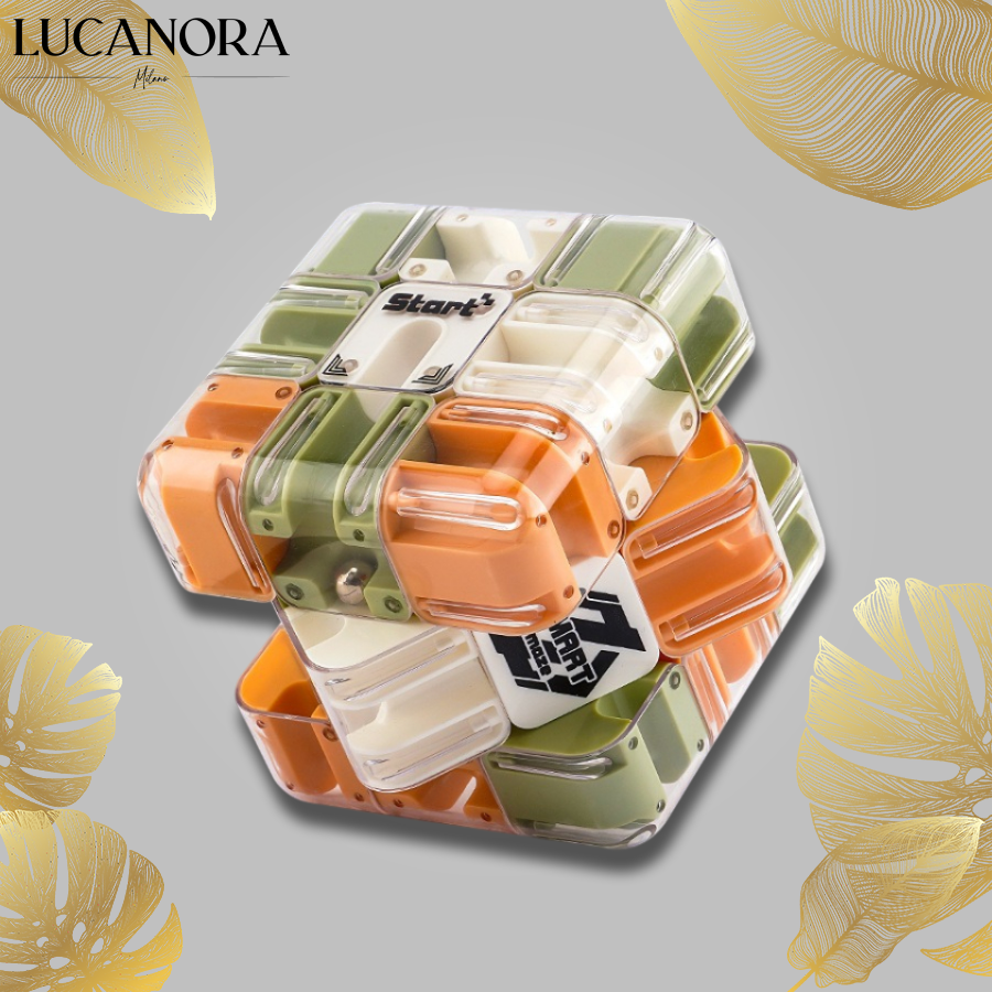 Brainora™ Zabawna kostka labiryntowa 3D