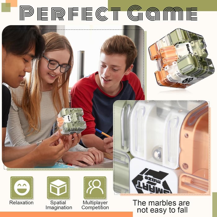 Brainora™ Zabawna kostka labiryntowa 3D