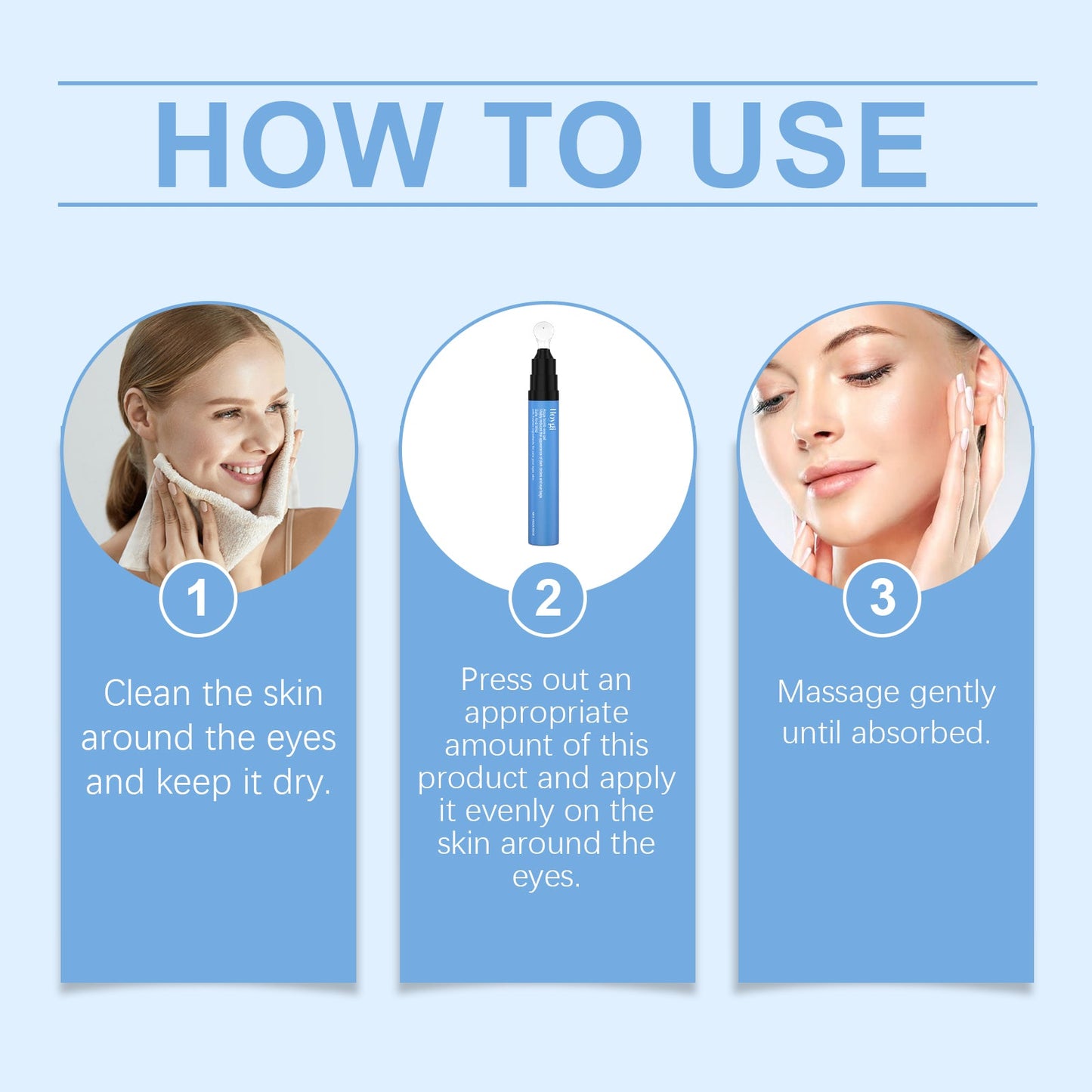 CaffiLuxe™ Krem pod oczy Eye Care dla nawilżenia i rozświetlenia