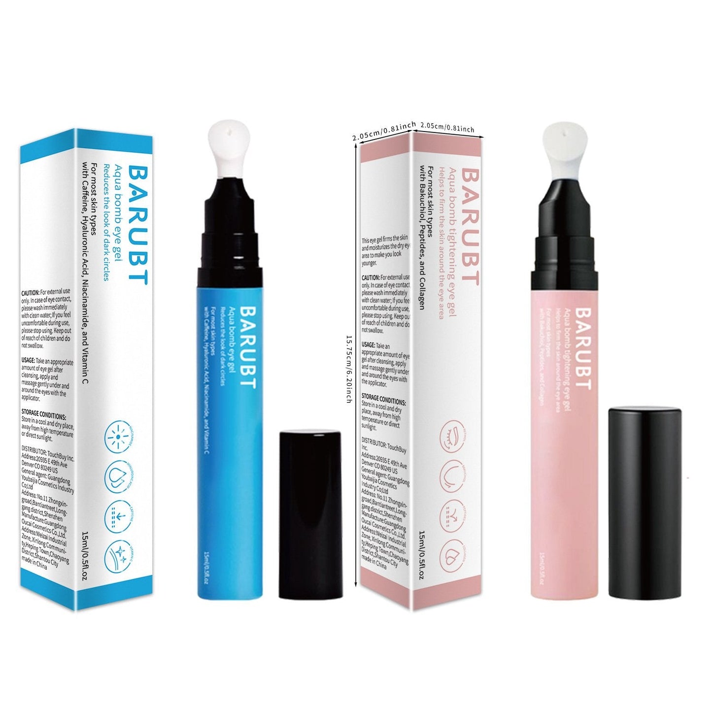 CaffiLuxe™ Krem pod oczy Eye Care dla nawilżenia i rozświetlenia