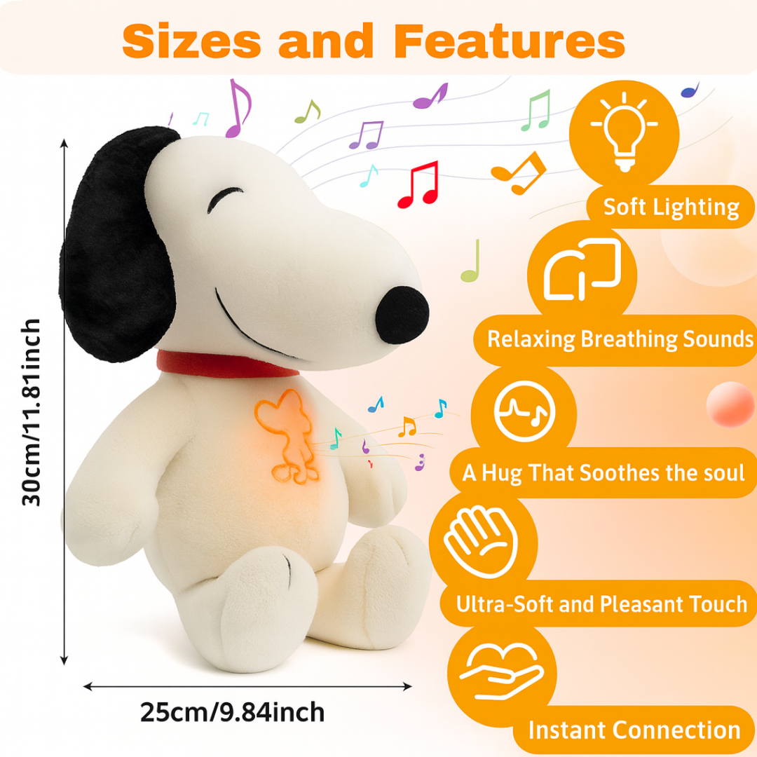 CalmBuddy™ Uspokajający śpiący piesek dla dzieci i dorosłych