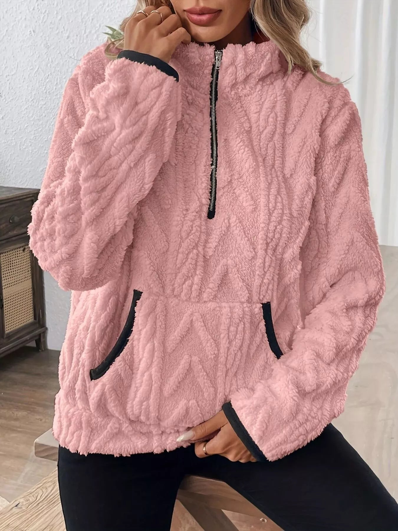 Calogera Balma™ Miękki polarowy sweter