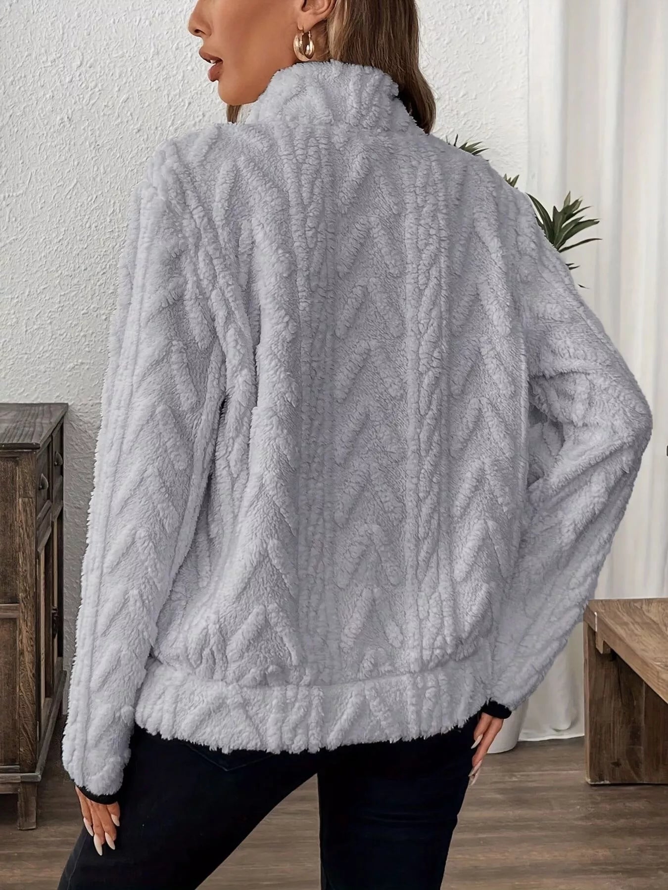 Calogera Balma™ Miękki polarowy sweter