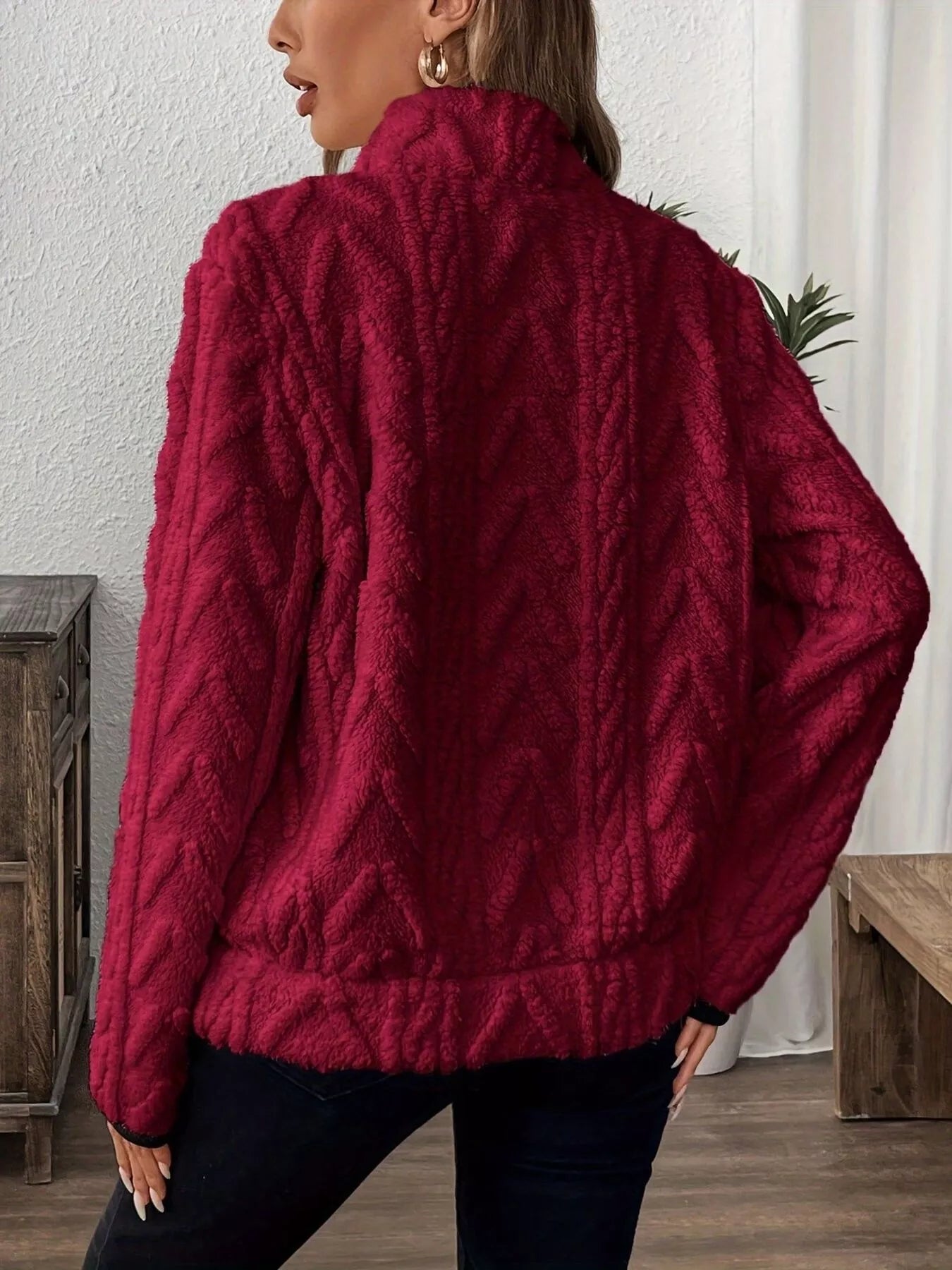 Calogera Balma™ Miękki polarowy sweter