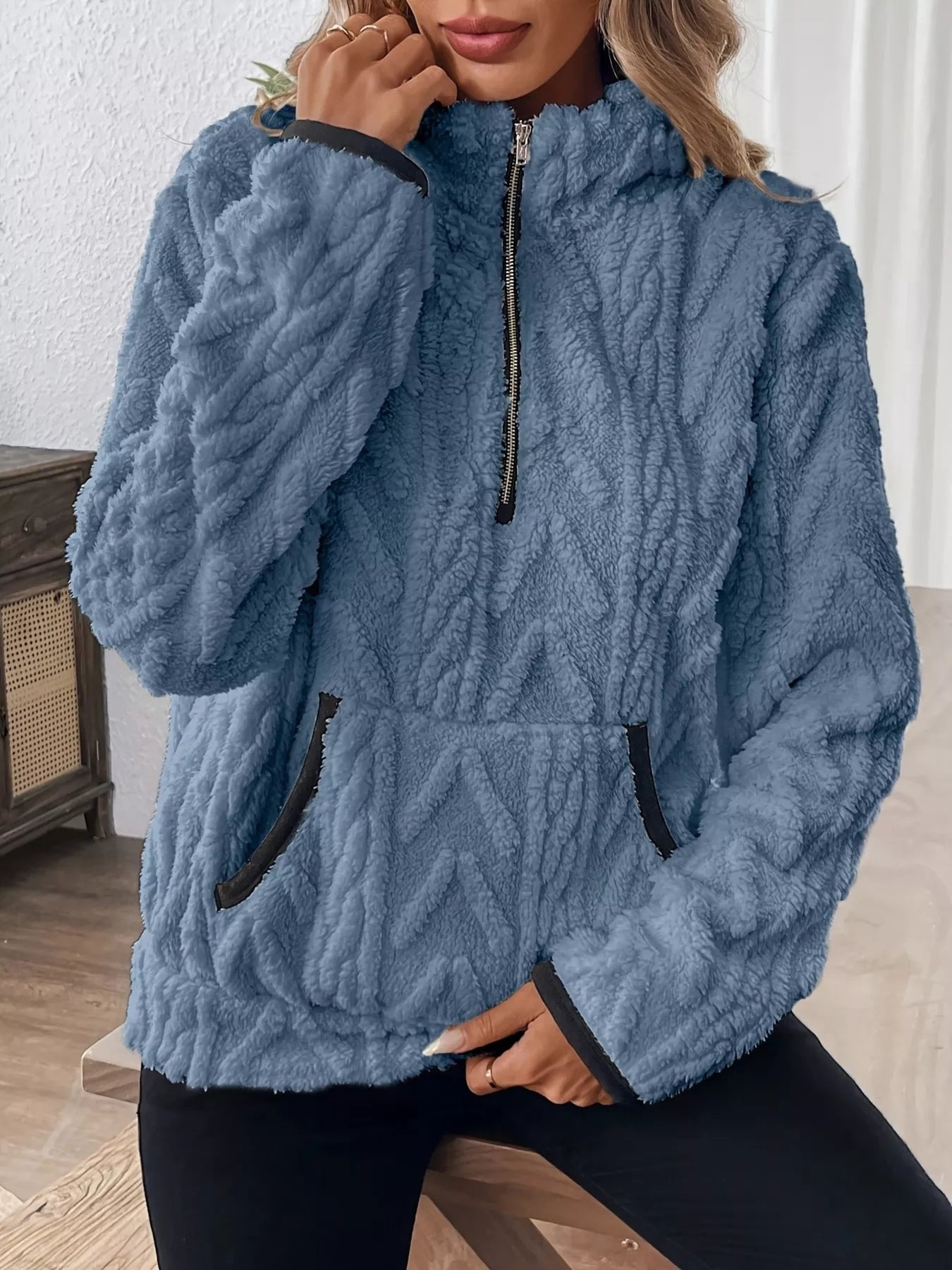 Calogera Balma™ Miękki polarowy sweter