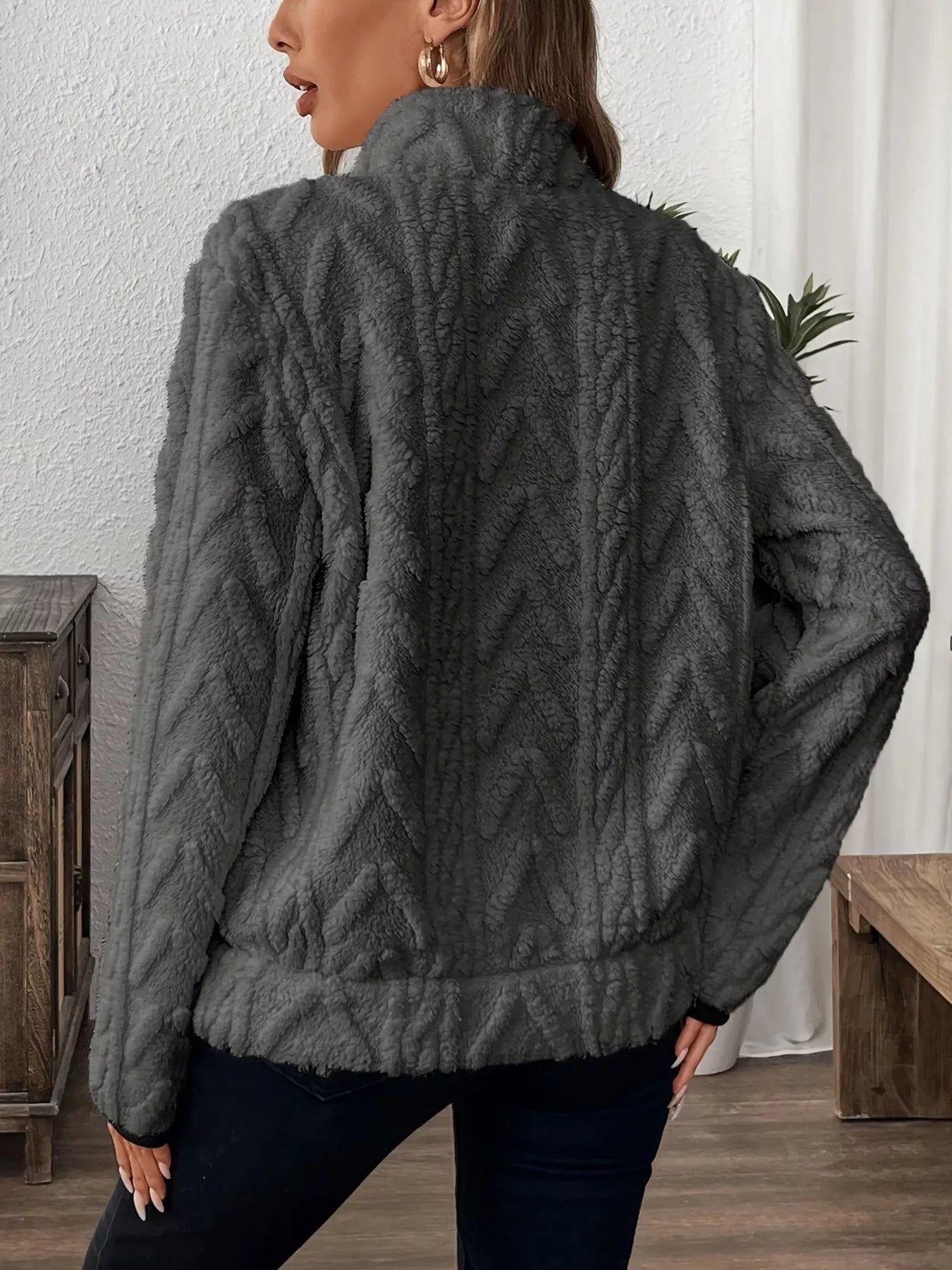 Calogera Balma™ Miękki polarowy sweter