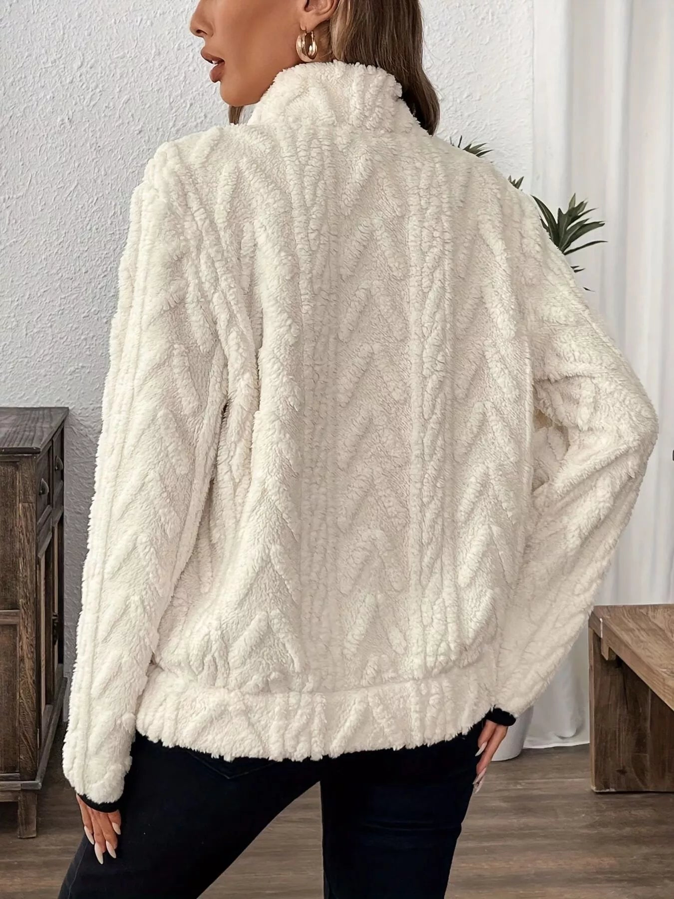 Calogera Balma™ Miękki polarowy sweter