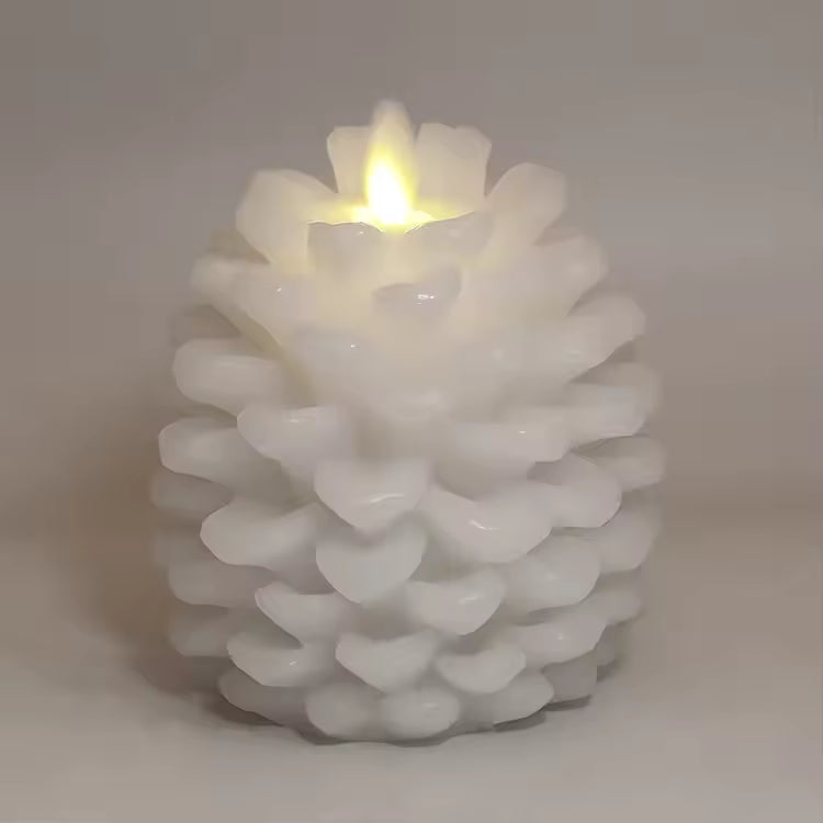 PineCharm™ Świece w kształcie szyszek sosnowych