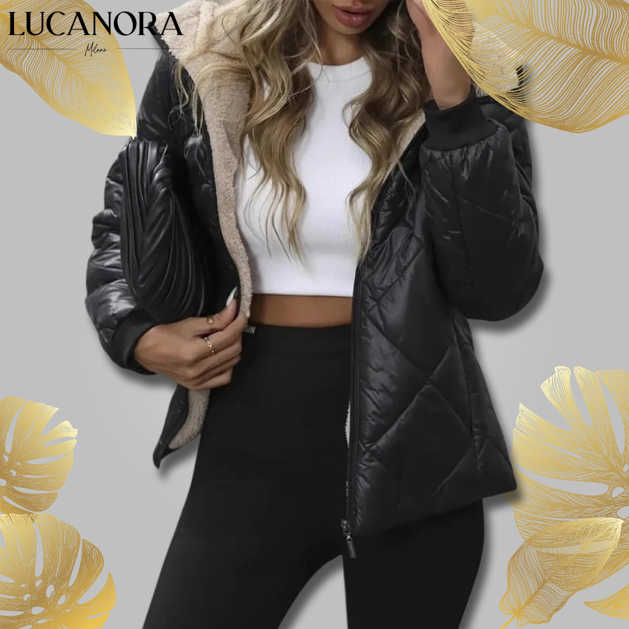 Celeste Raia™ Damska pikowana kurtka casualowa