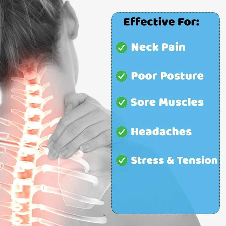 CerviCare™ – Poduszka masująco–rozluźniająca łagodząca ból szyi