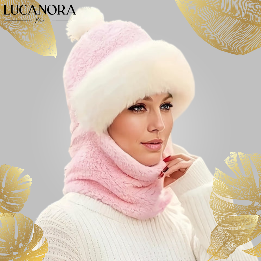 ChillGuard™ Zestaw: ciepła czapka i szalik