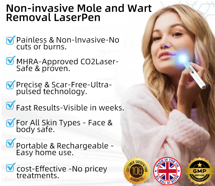 ClearRay™ Długopis do usuwania brodawek