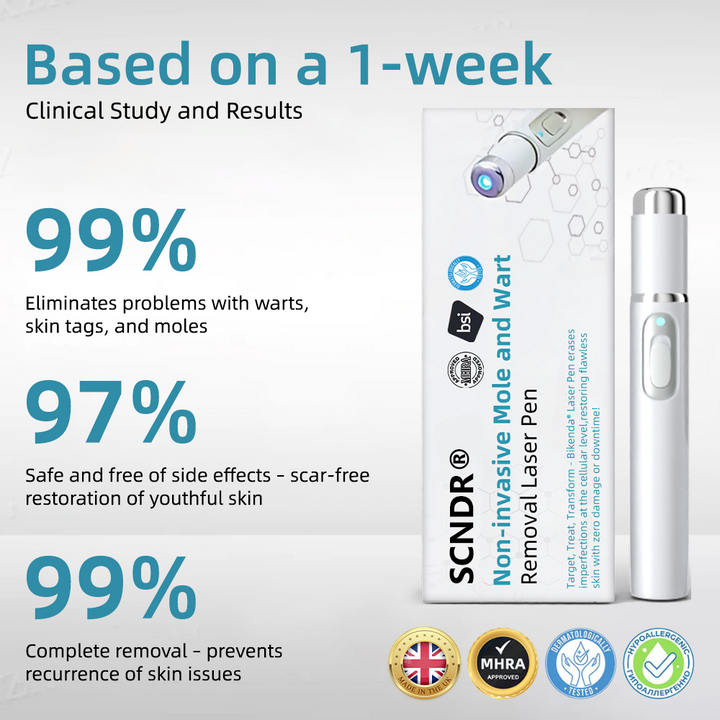 ClearRay™ Długopis do usuwania brodawek