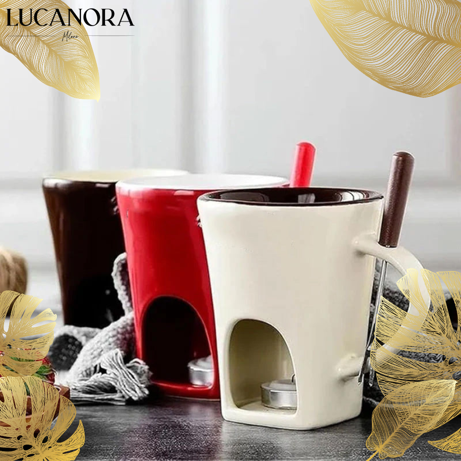 CocoDream™ Kubek do roztapiania czekolady z podgrzewaczem