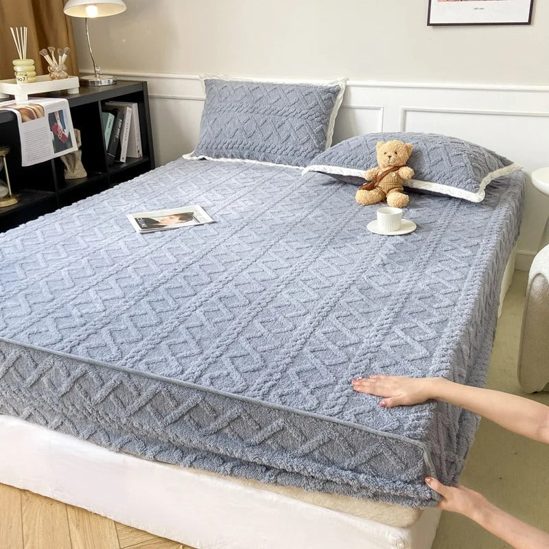 ComfortAura Pro™ Aksamitna pościel flanelowa