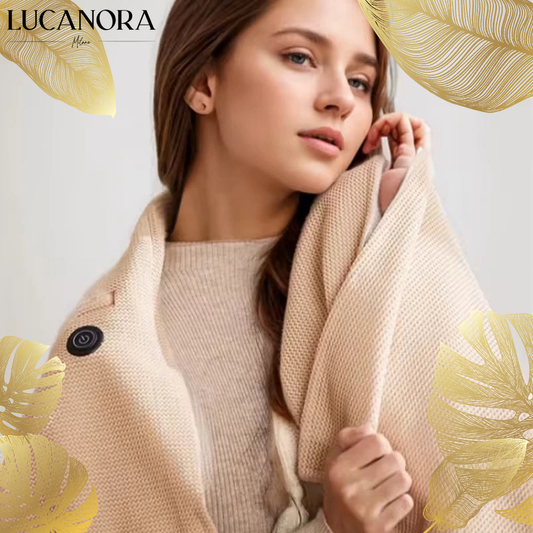 ComfyShawl™ Kompaktowe podgrzewane ponczo