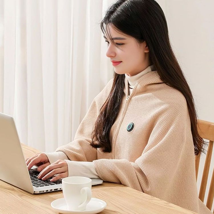 ComfyShawl™ Kompaktowe podgrzewane ponczo