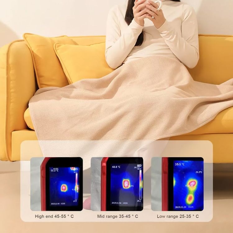 ComfyShawl™ Kompaktowe podgrzewane ponczo