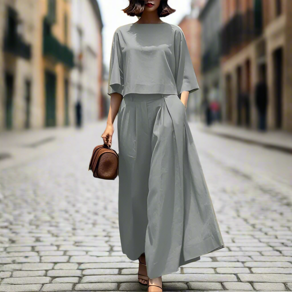 Crescenzia Sassone™ Komfortowy dwuczęściowy komplet