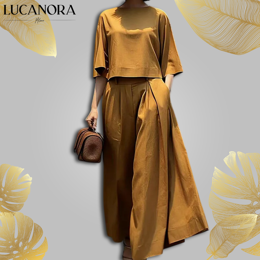 Crescenzia Sassone™ Komfortowy dwuczęściowy komplet