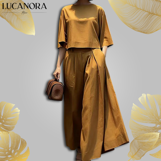 Crescenzia Sassone™ Komfortowy dwuczęściowy komplet