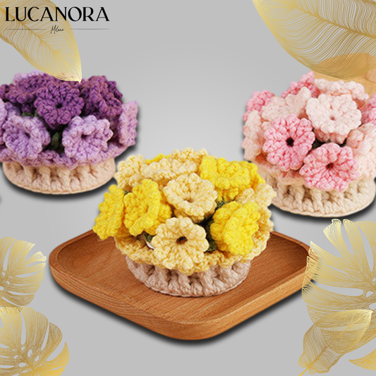 CrochetBloom™ Zestaw do szydełkowania kwiatów