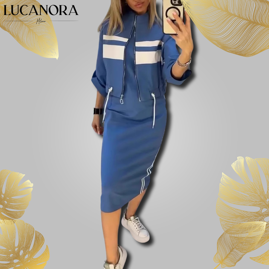 Degna Speziale™ Elegancki dwuczęściowy strój na każdą okazję