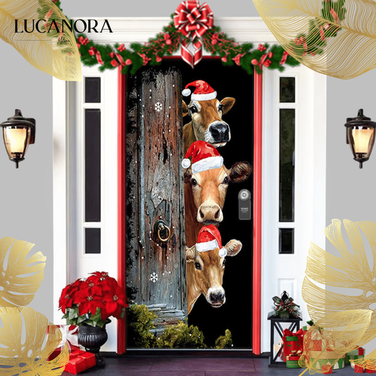 DoorJolly™ Świąteczna dekoracja na drzwi