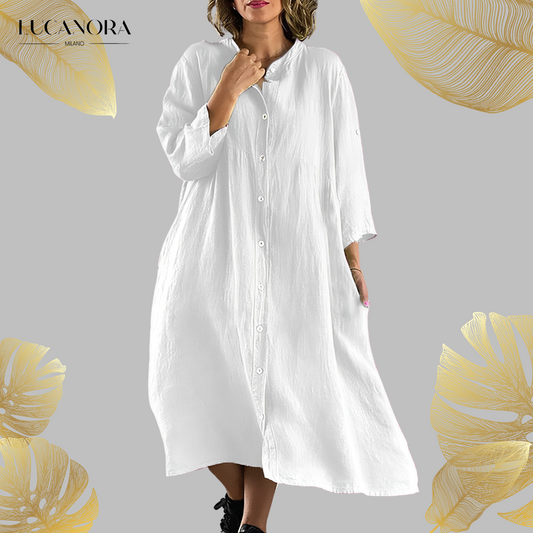 Dorothée™️ Letnia Luźna Sukienka Plus Size