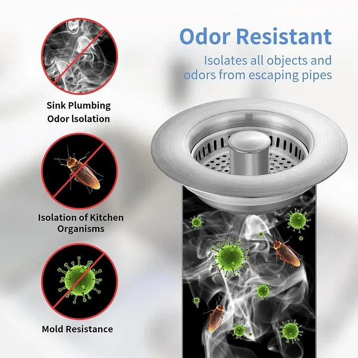 DrainGuard™ Wielofunkcyjny filtr odpływowy 3 w 1