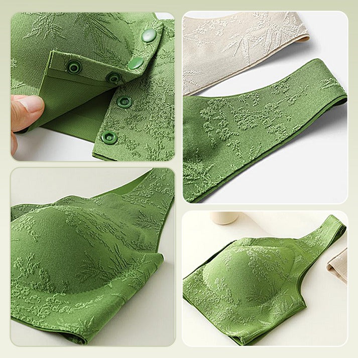 Elisabetta Recchia™ Biustonosz gładki z zapięciem z przodu zapewniający maksymalny komfort