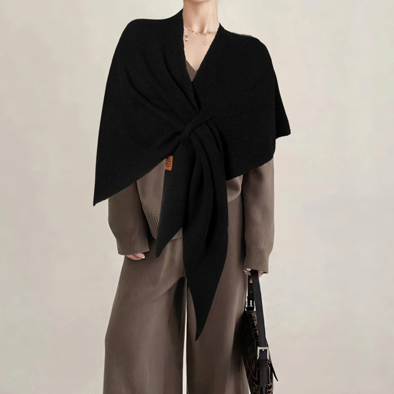 Eva Sarni™ Miękki dzianinowy szalik na ramiona