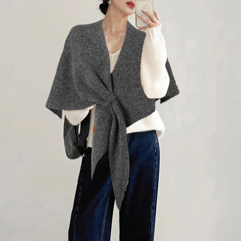 Eva Sarni™ Miękki dzianinowy szalik na ramiona