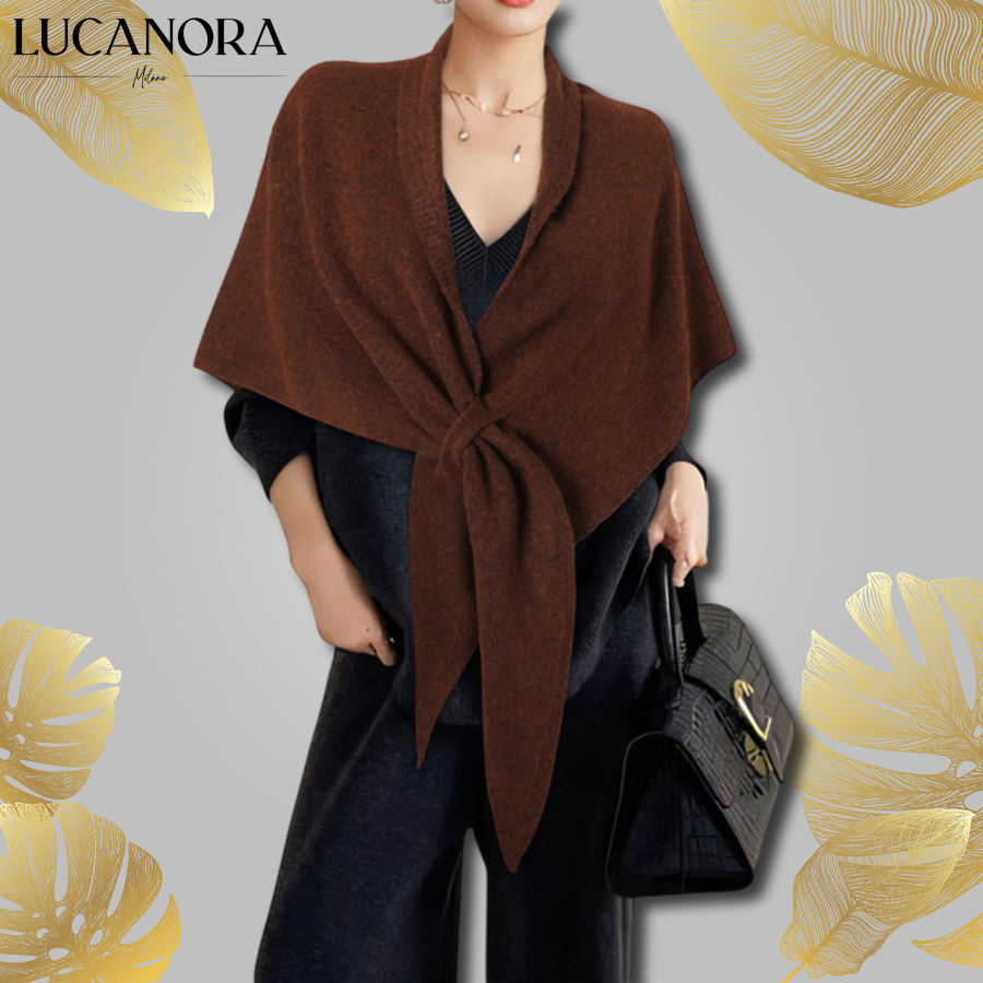 Eva Sarni™ Miękki dzianinowy szalik na ramiona