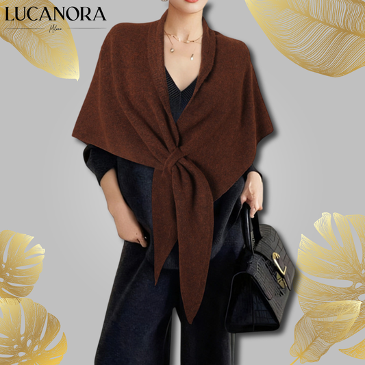 Eva Sarni™ Miękki dzianinowy szalik na ramiona