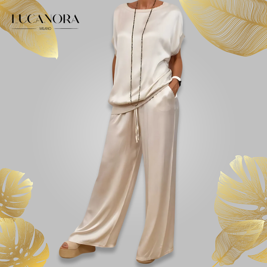 Filomena Caldarelli™ Stylowy dwuczęściowy komplet damski