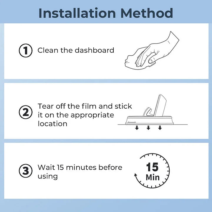 FlexiHold™ Uchwyt samochodowy na telefon