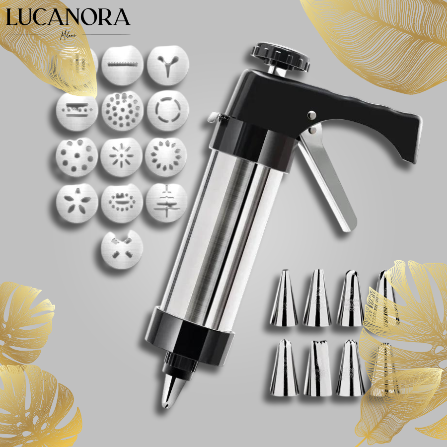 FloraBake™ Zestaw z urządzeniem do formowania i dekorowania ciasteczek