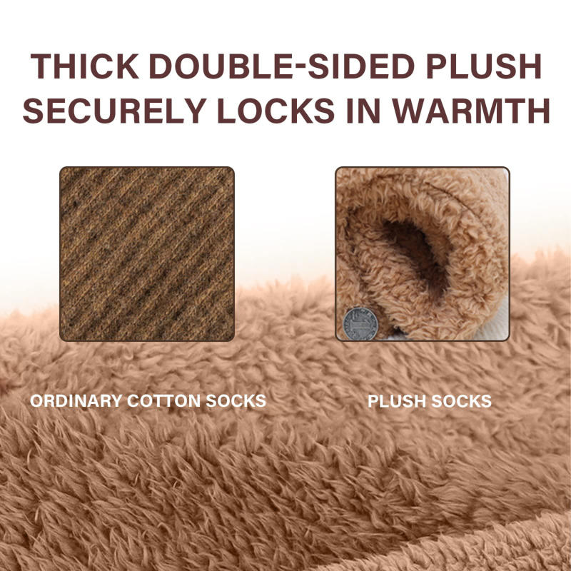FluffStep™ Miękkie polarowe skarpetki za kolano zapewniające maksymalny komfort